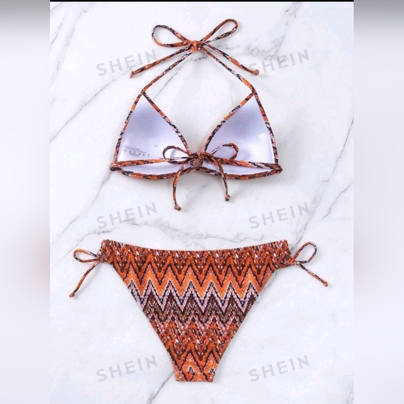 Boho Tribal 2 Piece Bikini (NWT) - Picture 2 of 4